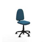 Piqueras y Crespo Aýna Chaise de bureau sans accoudoirs, avec dossier réglable en hauteur et mécanisme de contact permanent, idéale pour 4 à 6 heures d'utilisation, jusqu'à 100 kg