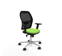Piqueras y Crespo Chaise de bureau avec dossier fixe, soutien lombaire 1D, accoudoirs 2D, mécanisme synchrone 5 positions, idéale pour 8 heures d'utilisation et poids maximum de 120 kg