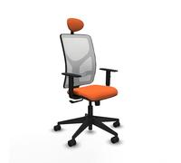 Piqueras y Crespo Chaise de bureau classique Motilla avec dossier fixe, accoudoirs 1D, soutien lombaire L1D et mécanisme synchrone 3 positions, idéal pour adolescents et dessinateurs