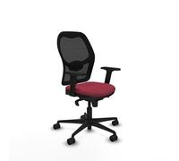 Piqueras y Crespo Chaise de bureau compacte avec dossier fixe, soutien lombaire 1D, bras 2D et mécanisme synchrone 5 positions, idéale pour 8 heures d'utilisation et poids maximum de 120 kg