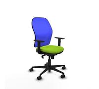 Piqueras y Crespo Chaise de bureau ergonomique inclinable avec dossier fixe, bras 1D, soutien lombaire 1D, mécanisme synchronisé 5 positions, pour une utilisation de 8 heures et poids maximum de 120