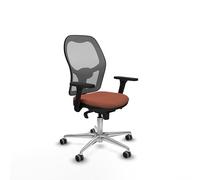Piqueras y Crespo Chaise de bureau ergonomique inclinable avec dossier fixe, bras 3D, soutien lombaire 1D, utilisation de 8 heures et poids maximum de 120 kg