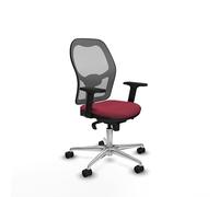 Piqueras y Crespo Chaise de bureau Jorquier pour 8 heures d'utilisation, poids maximum 120 kg, accoudoirs 2D, mécanisme synchrone 5 positions, sans tête, soutien lombaire 1D, dossier fixe, couleur