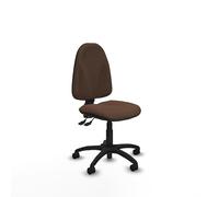 Piqueras y Crespo - Chaise de bureau pour étudier Algarra, opérationnelle, dossier réglable en hauteur, mécanisme asincro, sans tête, idéale pour les espaces de travail.