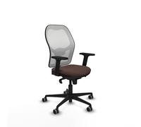 Piqueras y Crespo Chaise de bureau pour personnes de grande taille, avec dossier fixe, soutien lombaire 1D, mécanisme synchrone 5 positions, bras 2D, couleur attrayante, jusqu'à 120 kg, 8 heures