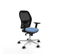 Piqueras y Crespo Chaise de jardin ergonomique avec dossier fixe, soutien lombaire 1D, bras 2D, mécanisme synchrone 5 positions, utilisation de 8 heures, poids maximum 120 kg, couleur attrayante