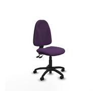 Piqueras y Crespo - Chaise de télétravail confortable Algarra, fonctionnelle et ergonomique, dossier réglable en hauteur, sans tête de lit, idéale pour travailler selon la réglementation.