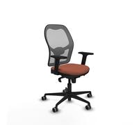 Piqueras y Crespo Chaise debout avec dossier fixe, soutien lombaire 1D, accoudoirs 2D, mécanisme synchrone 5 positions, idéale pour table d'ordinateur et posture correcte