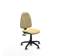 Piqueras y Crespo - Chaise d'étude confortable Algarra, opérationnelle et simple, dossier réglable en hauteur, idéale pour table de travail et dessin technique.