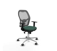 Piqueras y Crespo Chaise haute pour réception, confortable pour studio, avec accoudoirs réglables, dossier fixe, soutien lombaire 1D, utilisation de 8 heures et poids maximum de 120 kg