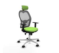 Piqueras y Crespo Chaise Jorquera avec accoudoirs 1D, tête 2D, soutien lombaire 1D et dossier fixe de couleur attrayante, idéale pour 24 heures d'utilisation et poids maximum de 120 kg