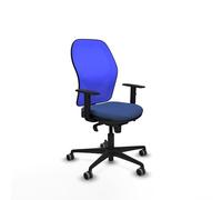 Piqueras y Crespo Chaise Jorquera : la chaise la plus ergonomique du monde avec accoudoirs 1D, soutien lombaire 1D, dossier fixe et un design idéal pour 8 heures d'utilisation, supportant jusqu'à 120