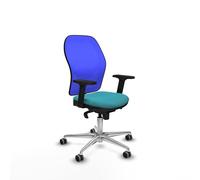 Piqueras y Crespo Chaise Jorquera, la chaise la plus ergonomique du monde, confortable de travailler debout, avec dossier fixe, soutien lombaire 1D, bras 2D, mécanisme synchrone 5 positions, jusqu'à