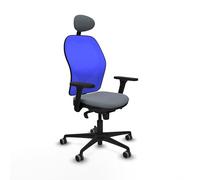 Piqueras y Crespo Chaise Jorquera opérationnelle avec dossier fixe, tête fixe, soutien lombaire 1D, bras 3D, mécanisme synchrone 5 positions, pour une utilisation 24 heures et poids maximum 120 kg