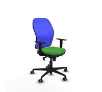 Piqueras y Crespo Chaise Jorquier ergonomique réglable et inclinable en couleur avec dossier fixe, bras 1D et soutien lombaire 1D pour 8 heures d'utilisation et 120 kg