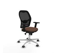 Piqueras y Crespo Chaise Jorquier opérationnelle avec dossier fixe, soutien lombaire 1D, bras 2D, mécanisme synchrone 5 positions, pour une utilisation de 8 heures et poids maximum de 120 kg, couleur