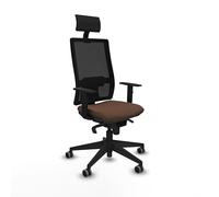 Piqueras y Crespo Chaises confortables pour couture en corne, avec bras 1D, mécanisme synchrone 5 positions, tête fixe et support lombaire réglable.
