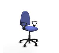 Piqueras y Crespo Chaises de bureau belles et fonctionnelles, modèle Aýna, dossier réglable en hauteur, accoudoirs fixes, contact permanent, utilisation de 4 à 6 heures, poids maximum 100 kg