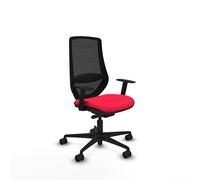Piqueras y Crespo Chaises ergonomiques idéales pour 8 heures d'utilisation, avec dossier fixe et soutien lombaire L1D, personnes grandes et petites