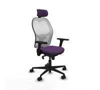 Piqueras y Crespo Jorquera Chaises correctrices de posture avec dossier fixe, tête de lit 2D, soutien lombaire 1D, bras 3D, mécanisme synchrone 5 positions, pour une utilisation 24 heures et un poids