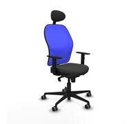 Piqueras y Crespo Jorquery : la chaise la plus confortable pour travailler avec dossier fixe, tête fixe, soutien lombaire 1D et bras 1D en couleur attrayante