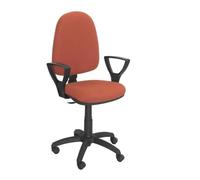 Piqueras Y Crespo Modèle 04cp - Chaise De Bureau Ergonomique Avec Mécanisme De Contact Permanent Et Réglable En Hauteur Marron