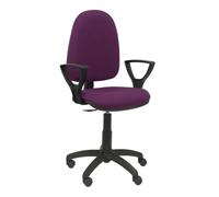 PIQUERAS Y CRESPO Modèle 04CP - Chaise de bureau ergonomique avec mécanisme de contact permanent et réglable en hauteur Violet