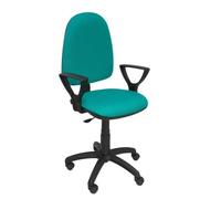 PIQUERAS Y CRESPO Modèle 04CP - Chaise de bureau ergonomique avec mécanisme de contact permanent et réglable en hauteur Vert