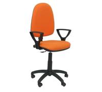 PIQUERAS Y CRESPO Modèle 04CP - Chaise de bureau ergonomique avec mécanisme de contact permanent et réglable en hauteur Orange