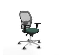 Piqueras y Crespo Modèle Jorquera: Chaise de travail confortable pour bureau avec dossier fixe, soutien lombaire 1D, bras 2D et utilisation de 8 heures, idéale pour une posture correcte