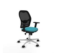 Piqueras y Crespo Modèle Jorquera : la meilleure chaise pour télétravail avec accoudoirs 2D, soutien lombaire 1D, dossier fixe et finition ergonomique en couleur, idéale pour votre mobilier de bureau