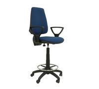PIQUERAS Y CRESPO Modelo Taburete Elche CP - Taburete ergonómico con mecanismo de contacto permanente y regulable en altura -