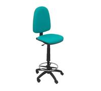 Piqueras y Crespo T04CP - Tabouret Ergonomique, réglable en Hauteur avec Repose-Pieds Vert Clair