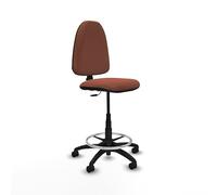 Piqueras y Crespo Tabouret Aýna Tabouret idéal pour 4 à 6 heures d'utilisation, avec dossier réglable et mécanisme de contact permanent, tabouret de bureau et pour atelier mécanique