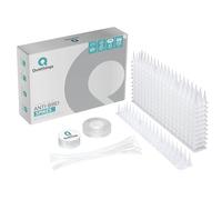 Piques anti-pigeons anti-pigeons en plastique adhésif transparent pour pigeons 4 mètres