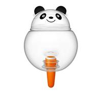 Piques d'arrosage à libération lente, 500 ml, adorable forme de panda, B | Idéal pour les amateurs de plantes occupés, les verdures d'intérieur à l'extérieur, convient pour l'entretien des plantes