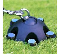 Piquet breveté pivotant à 360° pour Chien de Petite et Grande Taille pesant jusqu'à 68 kg - Piquet pour Laisse de Cour pour Chien avec 5 Attaches Solides pouvant Supporter 453,6 kg de Force de