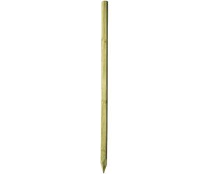 Piquet cloture de ligne Ako Octo Wood Beige 200 cmx80 mm