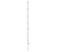 Piquet cloture PVC avec isolateur Kerbl Premium (x5) Blanc 147 cm