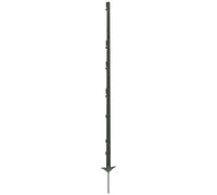 Piquet cloture PVC double bêche Kerbl Classic (x5) Vert 156 cm