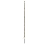 Piquet cloture PVC simple bêche Kerbl Classic (x5) Blanc 156 cm