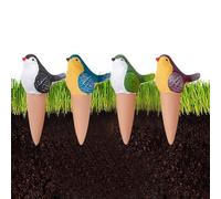 Piquet d'arrosage automatique - Piquets d'arrosage automatique pour pot de fleurs | Insert d'entretien de vacances, outil à libération lente en forme de pie pour boîte de fleurs en bois, pots en