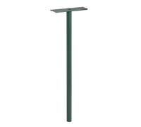 Piquet de boîte aux lettres - DECAYEUX - Cylindrique - Acier galvanisé - Vert - H. 110 cm