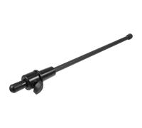 Piquet de Contrebasse Embout Solide Noir en Fibre de Carbone