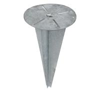 Piquet De Fixation Au Sol 26cm Plaque De Base 55cm Profondeur - 5819