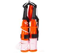 Piquet de glace de survie en hiver, sifflet d'urgence intégré, burin manuel pour plus de sécurité dans les environnements de neige, appareil puissant pour les urgences, alarme forte et capacité de