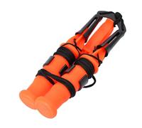 Piquet de glace de survie en hiver, sifflet d'urgence intégré, burin manuel pour plus de sécurité dans les environnements de neige, appareil puissant pour les urgences, alarme forte et capacité de