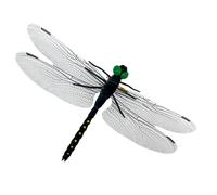 Piquet de jardin réaliste 3D Simulation Chapeau Clip pour sac à dos et porte-clés Modèle pour décoration de maison et jardin Fbw952, Noir , 14 cm