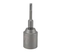 Piquet de mise à la terre en acier forgé, pilonneur de piquets en T robuste pour perceuse à percussion, outil monobloc résistant aux chocs compatible avec le système SDS PLUS pour (45mm)