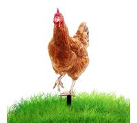 Piquet de poulet de patio, pari de décoration de poulet | Décoration de volaille acrylique 2D colorée prise de poule | Piquet d'art de poulet imperméable pour ferme, arrière-cour, patio,